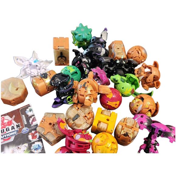 Bakugan Lot 25+ Pieces Battle Brawlers Cards Game Parts - Picture 2 of 16